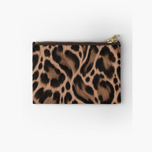 Item preview, Abstract Brown Leopard Print – Luxury Black & Tan Animal Pattern designed and sold by HO•Designs.