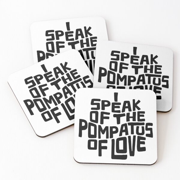Item preview, Pompatus of Love Word Art designed and sold by Unhinged Heather.
