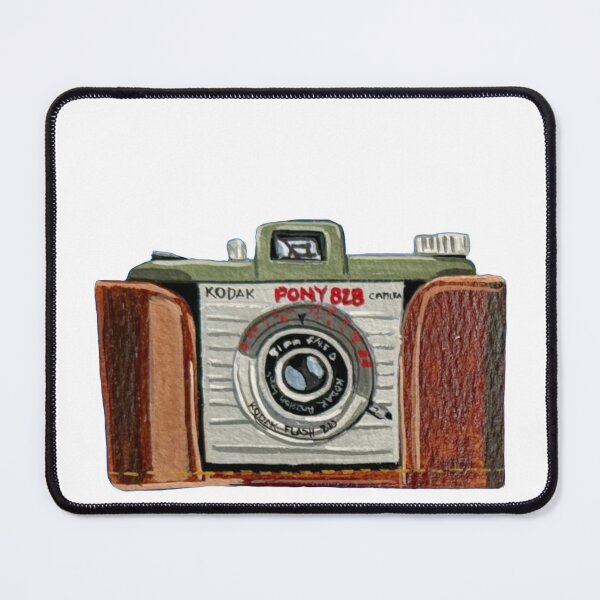 Item preview, Vintage Kodak Pony 828 Camera, hand painted designed and sold by KateIvesArt.