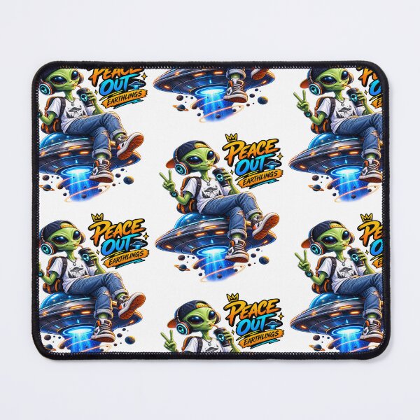 Item preview, Peace out earthlings designed and sold by urbanshop7.