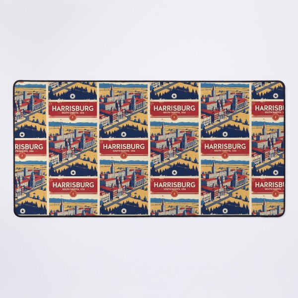Item preview, Harrisburg South Dakota Vintage Travel Tourism designed and sold by TravelersGems.