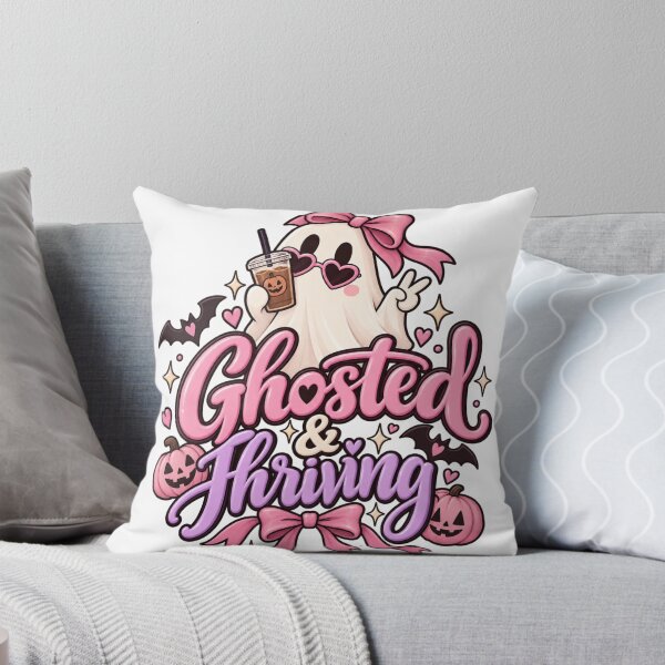 Item preview, Ghosted & Thriving Cute Halloween Ghost Coffee Design designed and sold by Funkystreet.