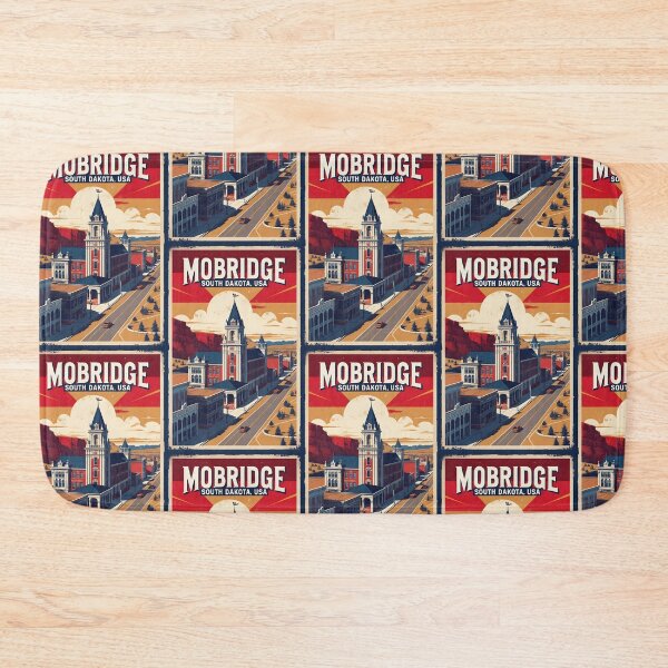Item preview, Mobridge South Dakota Vintage Travel Tourism designed and sold by TravelersGems.