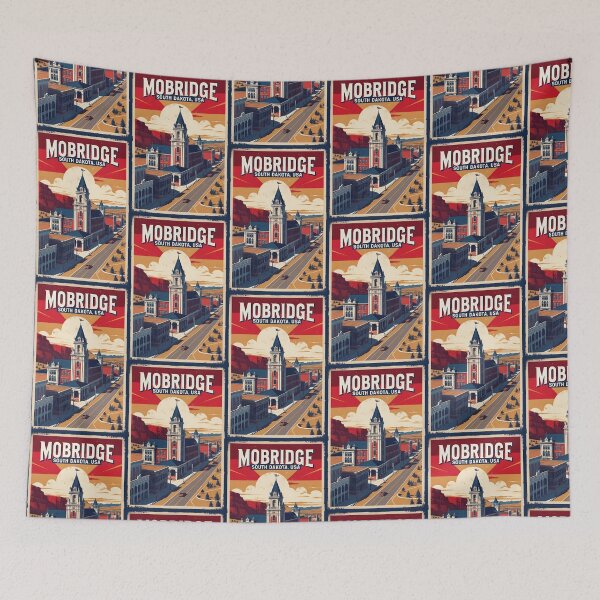 Item preview, Mobridge South Dakota Vintage Travel Tourism designed and sold by TravelersGems.