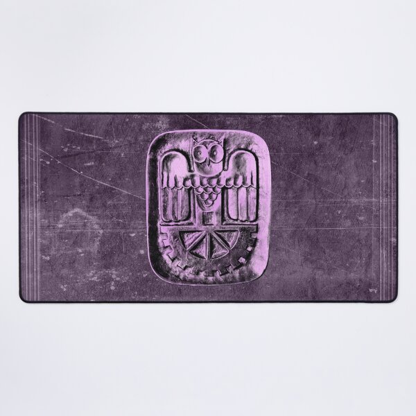 Item preview, Stylized Owl Relief Bronze Door Plate Design Violet designed and sold by Ghoul Enterprises.