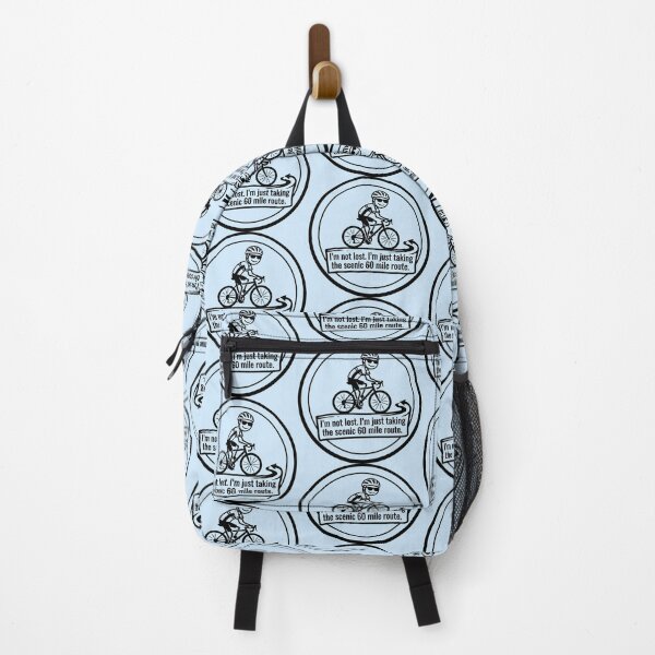 Item preview, I'm Not Lost - Cyclist Embracing Scenic Route designed and sold by ThreadRiotTees.