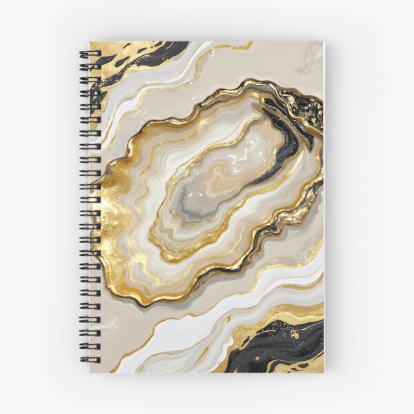 Item preview, Gold Black & Silver Oyster Abstract – Elegant Coastal Luxury Art Design ? designed and sold by PeacefulD-signs.