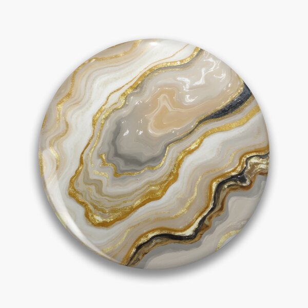 Item preview, Gold Black & Silver Oyster Abstract – Elegant Coastal Luxury Art Design ? designed and sold by PeacefulD-signs.