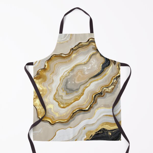 Item preview, Gold Black & Silver Oyster Abstract – Elegant Coastal Luxury Art Design ? designed and sold by PeacefulD-signs.