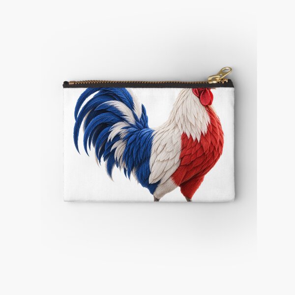 Item preview, French Gallic Rooster Tricolor France Art designed and sold by GraffiCity.