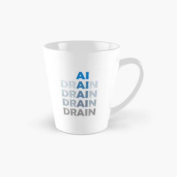 Item preview, STOP AI  - Down the Drain designed and sold by Frank J. Art.