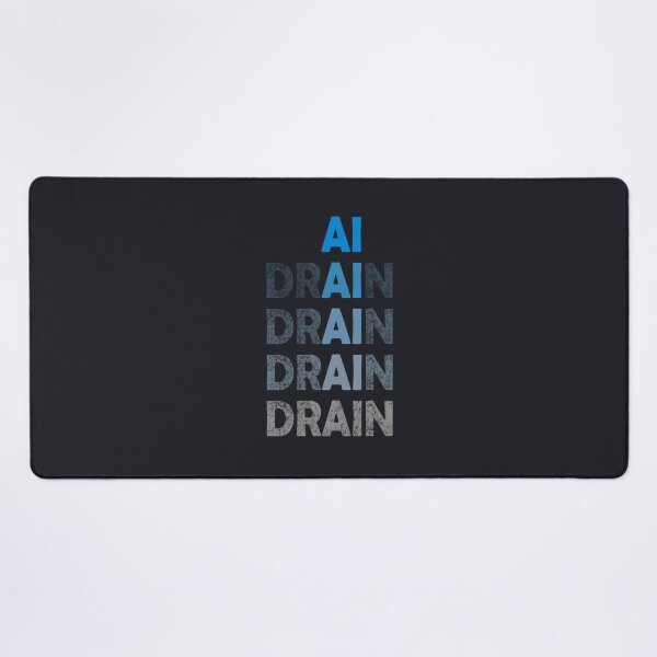 Item preview, STOP AI - Down the Drain designed and sold by Frank J. Art.