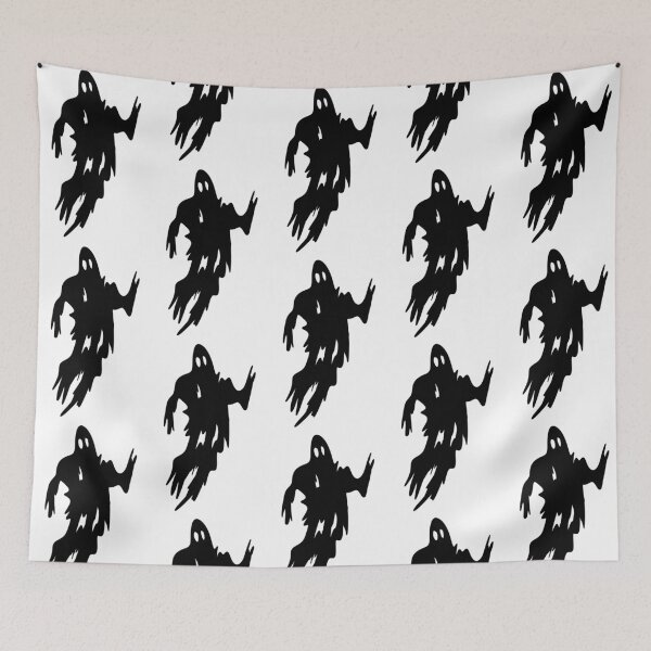 Item preview, Creepy Ghost Silhouette Halloween Art designed and sold by LYAN-STORE.