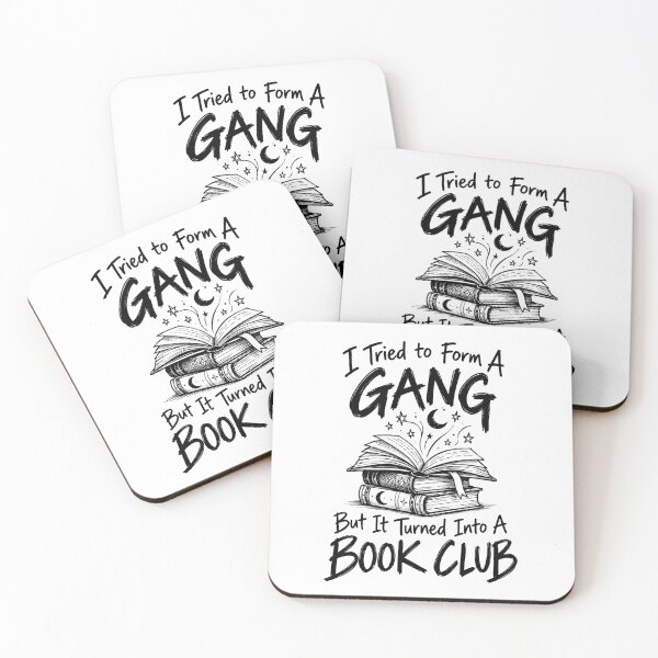 Item preview, I Tried To Form A Gang But It Turned Into A Book Club designed and sold by J-Style-Design.