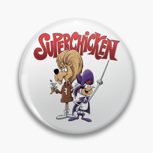 Item preview, Super Chicken - Vintage Animation designed and sold by Deviant Logic Design.