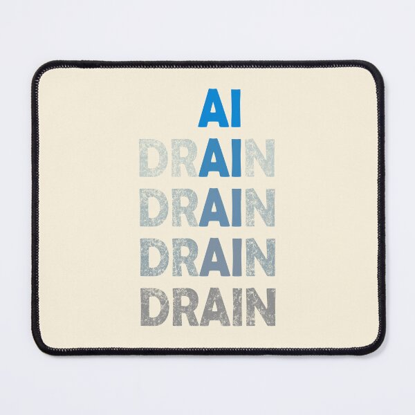 Item preview, STOP AI - Down the Drain designed and sold by Frank J. Art.