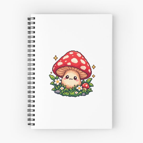 Item preview, Magic Mushroom – Kawaii Pixel Art designed and sold by Handmade--Heaven.