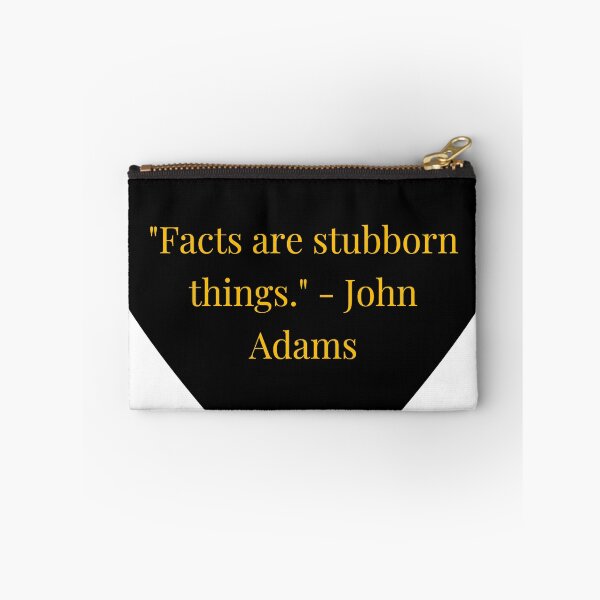 Item preview, John Adams Quote – Gold Text Black Heart designed and sold by TheIconSmith.