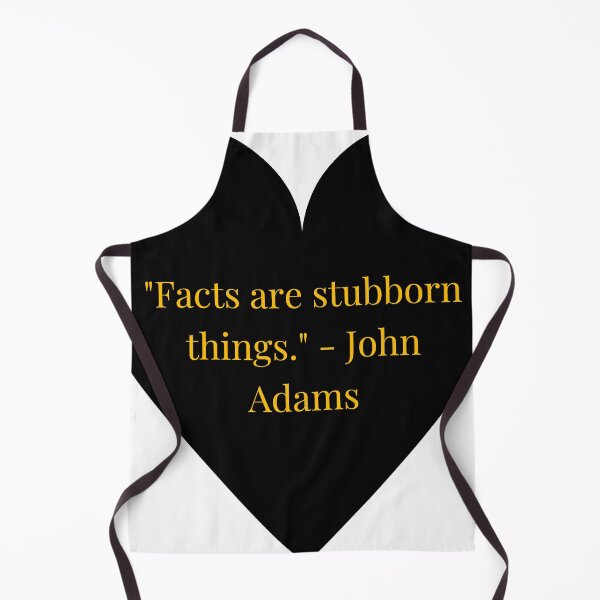 Item preview, John Adams Quote – Gold Text Black Heart designed and sold by TheIconSmith.