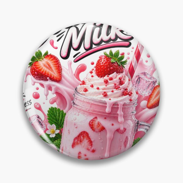 Item preview, Strawberry milk shake  designed and sold by urbanshop7.