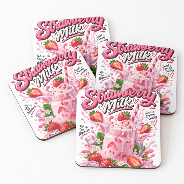Item preview, Strawberry milk shake  designed and sold by urbanshop7.