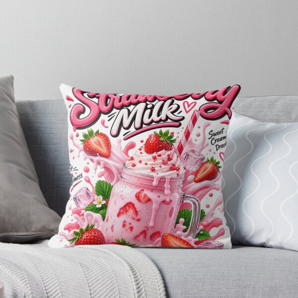 Item preview, Strawberry milk shake  designed and sold by urbanshop7.
