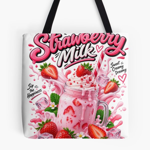Item preview, Strawberry milk shake  designed and sold by urbanshop7.