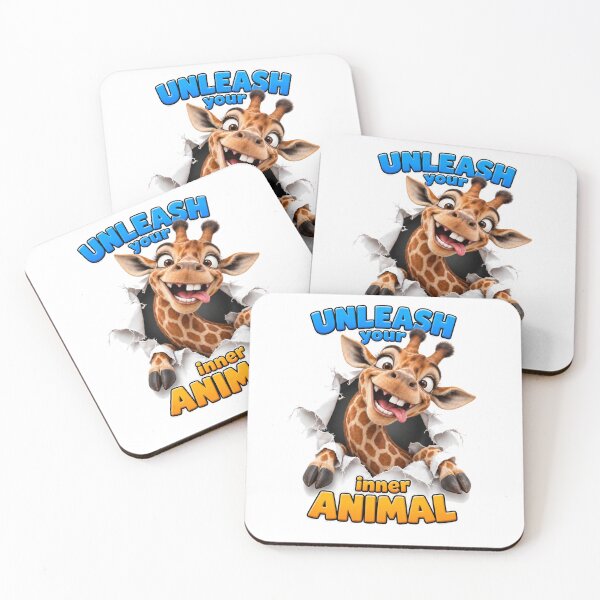 Item preview, Unleash Your Inner Animal - Goofy Toothless Giraffe designed and sold by Bor-Suk.