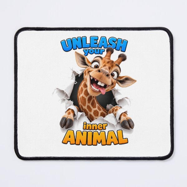 Item preview, Unleash Your Inner Animal - Goofy Toothless Giraffe designed and sold by Bor-Suk.