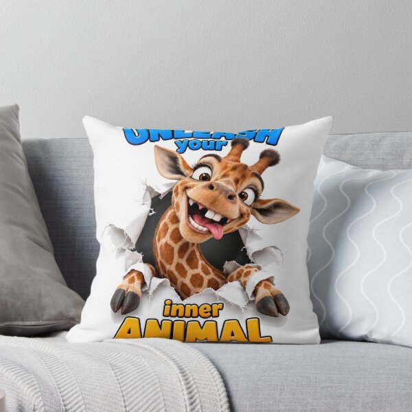 Item preview, Unleash Your Inner Animal - Goofy Toothless Giraffe designed and sold by Bor-Suk.