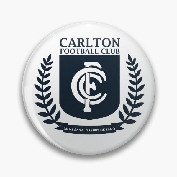 Item preview, Carlton Football Club Vintage Emblem Crest Art designed and sold by BlasiseDS.
