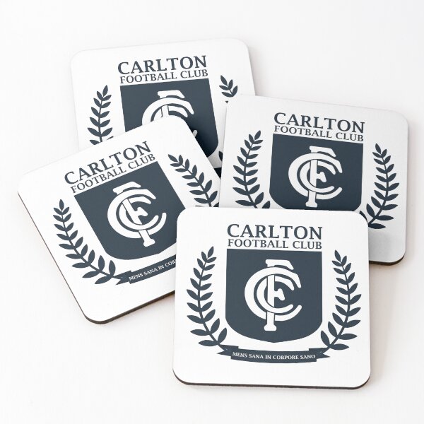 Item preview, Carlton Football Club Vintage Emblem Crest Art designed and sold by BlasiseDS.