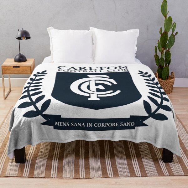 Item preview, Carlton Football Club Vintage Emblem Crest Art designed and sold by BlasiseDS.