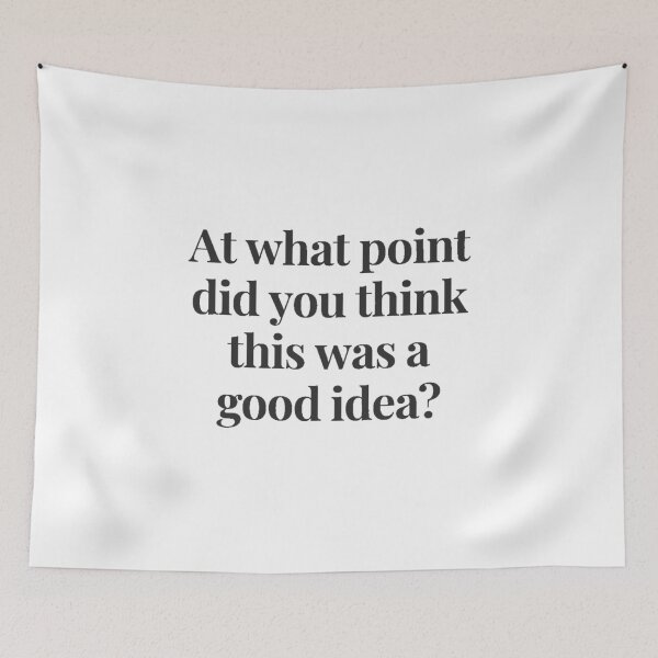 Item preview, At what point: minimal text, humorous context  designed and sold by LoveofLemons.