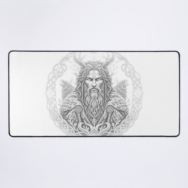 Item preview, Veles Slavic God Underworld Line Art Design designed and sold by TomxDesign.