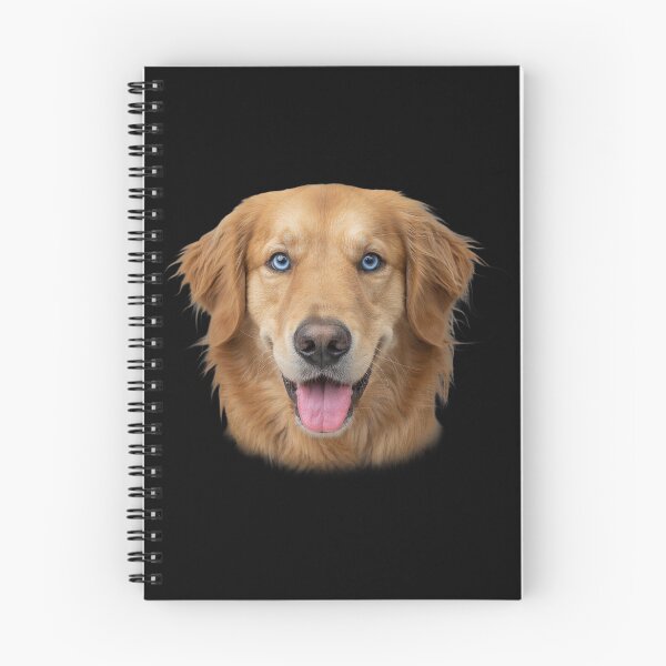 Item preview, Golden Retriever Face Blue Eyes Happy Dog Art designed and sold by cabana.space.