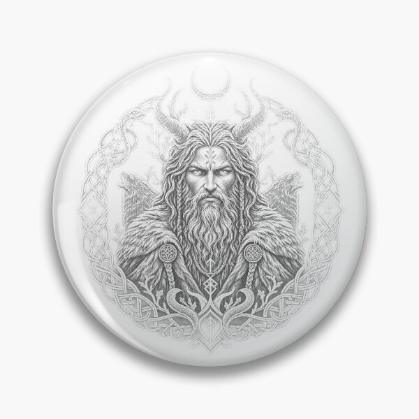 Item preview, Veles Slavic God Underworld Line Art Design designed and sold by TomxDesign.