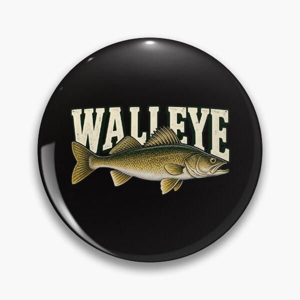 Item preview, Walleye Fishing – Freshwater Angler Design designed and sold by OddHobbyClub.
