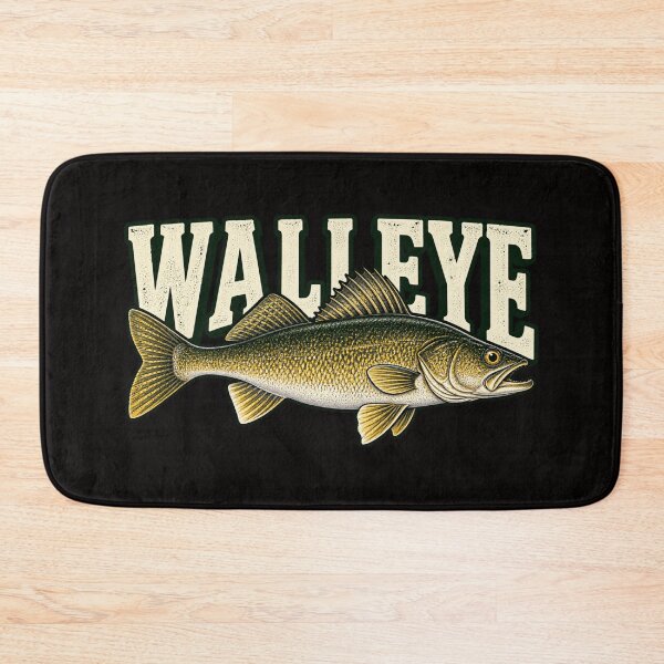 Item preview, Walleye Fishing – Freshwater Angler Design designed and sold by OddHobbyClub.