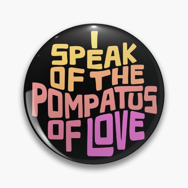 Item preview, Pompatus of Love Word Art designed and sold by Unhinged Heather.