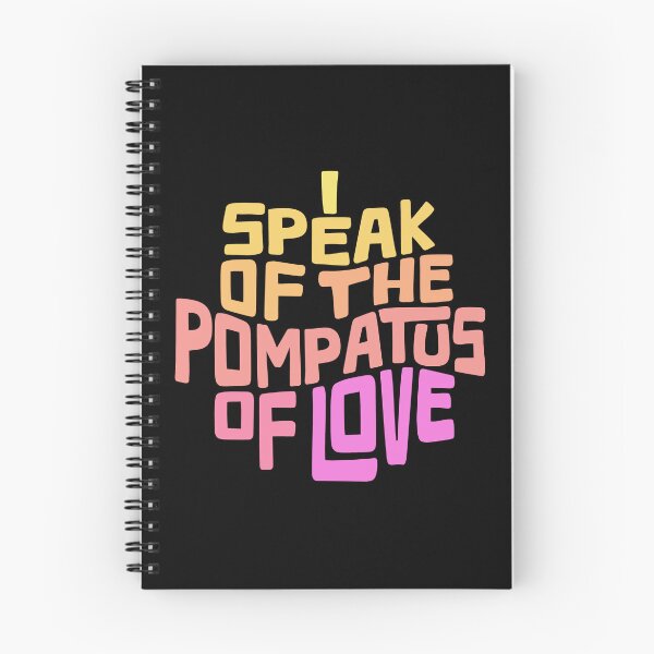 Item preview, Pompatus of Love Word Art designed and sold by Unhinged Heather.