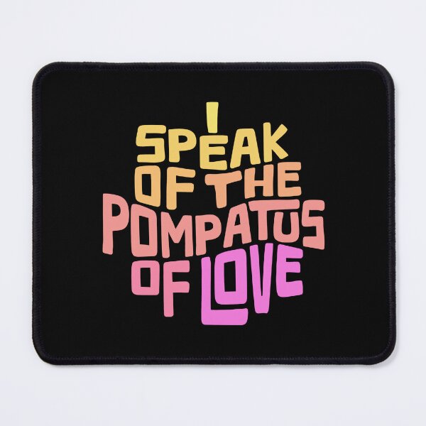 Item preview, Pompatus of Love Word Art designed and sold by Unhinged Heather.