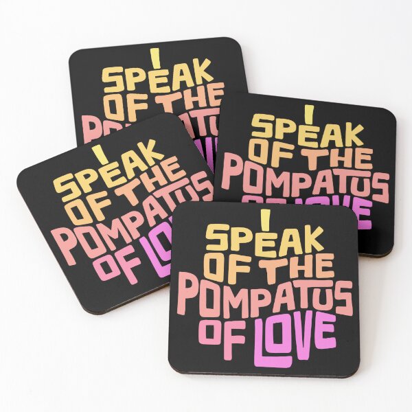 Item preview, Pompatus of Love Word Art designed and sold by Unhinged Heather.