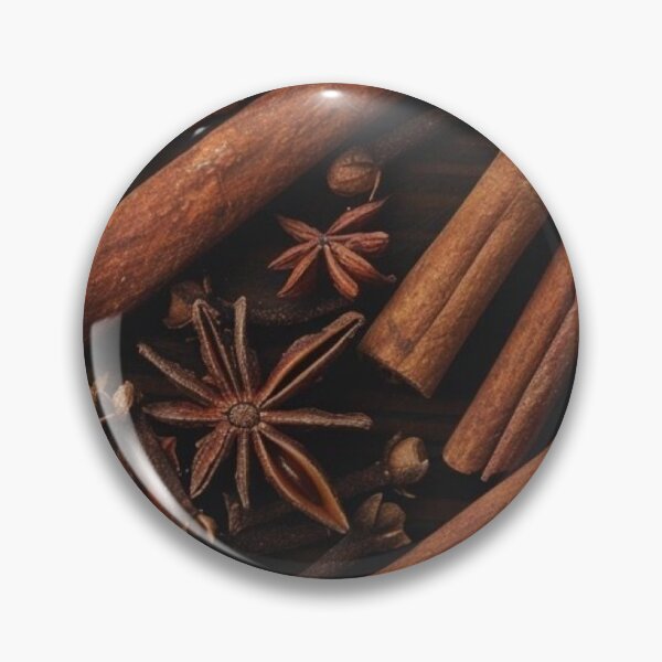 Item preview, Cozy Autumn Spices Cinnamon Sticks and Star Anise Pattern designed and sold by LYAN-STORE.