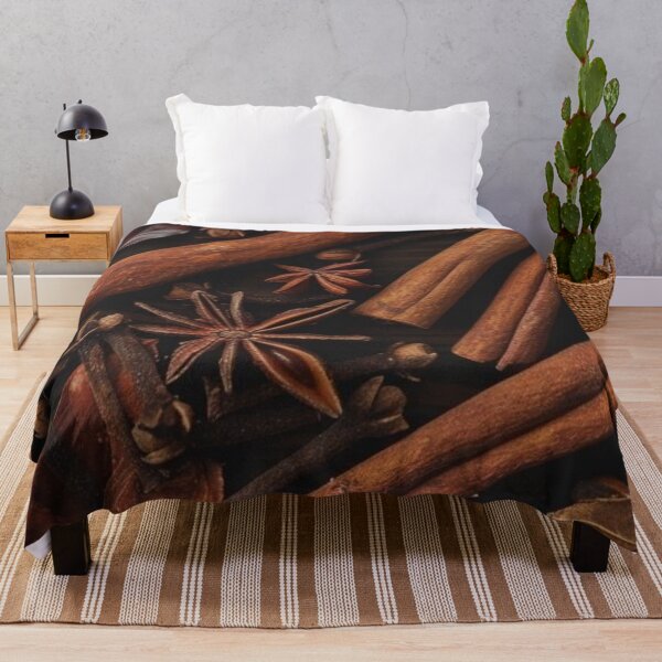 Item preview, Cozy Autumn Spices Cinnamon Sticks and Star Anise Pattern designed and sold by LYAN-STORE.