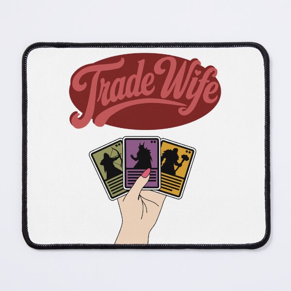 Item preview, Trad Wife Parody - Trading Card Gamer Wife designed and sold by Wokey Dokey.
