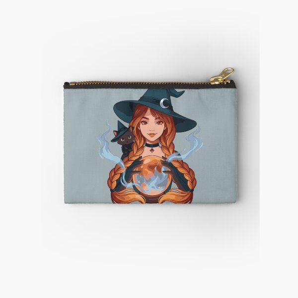 Item preview, Redhead Witch with Crystal Ball designed and sold by JEMAR Designs.