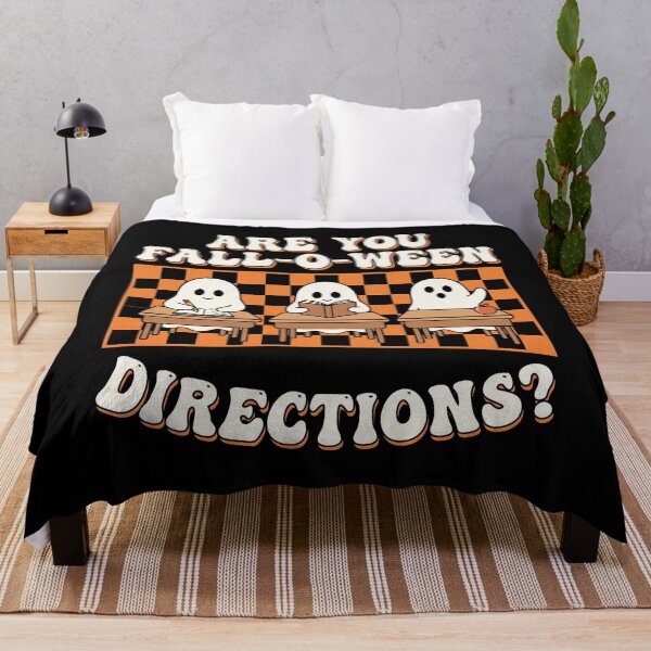 Item preview, Are You Fall-O-Ween Directions Funny Ghost designed and sold by MizoX7.