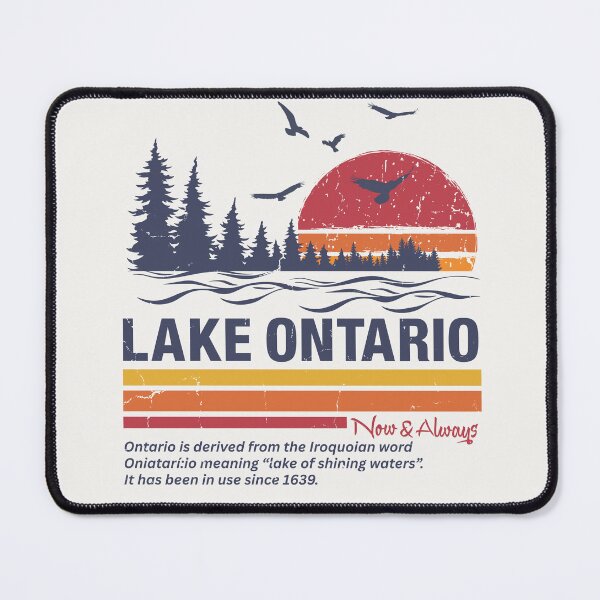 Item preview, Lake Ontario Now and Always Vintage Look designed and sold by vle707.