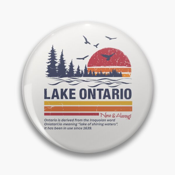 Item preview, Lake Ontario Now and Always Vintage Look designed and sold by vle707.